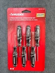 Husky Precision Screwdriver Set (6-PIECE). Fixed Price $13.99.