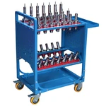 Rolling Tool Cart Taper Holder Mobile Cnc 35 Capacity CAT40. Fixed Price $169.00.