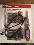 Hyper Tough 67 Piece Screwdriver Set. Fixed Price $15.00.