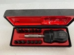 Snap-on Ssdmri Compact Magnetic Ratcheting Screwdriver Set And PB67 Case Nice!. Fixed Price $129.00.