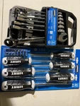 Hart 17-PIECE Mixed Screwdriver Set W/ Torx Bits And Wrench. Fixed Price $35.00.