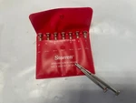 Starrett No. S555-7 Set Of Seven Jeweler's Screw Drivers Aa-ff In Case W/ Box!. Fixed Price $120.00.