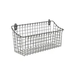 Spectrum Extra Wire Wall Mount Storage Large, Industrial Gray. Fixed Price $26.05.
