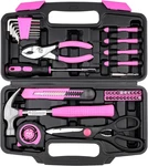 Dowell 40 Pieces Home Tool Set Pink, General Household Hand Kit With Plasti. Fixed Price $27.11.