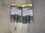 Klein Tools Stubby Phillips Tip Screwdriver And Hollow Shaft Nut. Fixed Price $8.99.