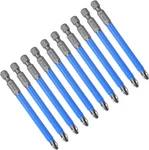 Uenhoy 10 Pcs Magnetic Phillips Screwdriver Bits Set 3.5 Inch Long Anti Slip. Fixed Price $15.05.