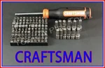Craftsman Tools 101PC Magnetic Handle Torx / Screwdriver Nut Set. Fixed Price $16.91.