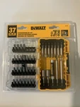 Dewalt 37 Pc Screwdriving Bit Set W/case DW2163 Phillips, Square, Star, Standard. Fixed Price $18.50.