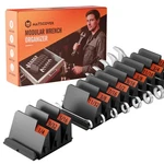 32 Pcs Black Modular Wrench Organizer Holder Tool Drawer Storage Rack Sae. Fixed Price $19.03.