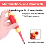 Insulated Durable Lightweight Compact Practical 3-IN-1 Screwdriver Set. Fixed Price $28.93.