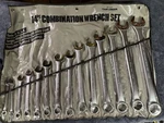 Proto Challenger 14PC Sae Combination Wrench Set. Fixed Price $250.00.