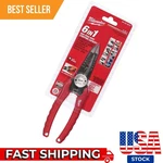 Milwaukee 48-22-3079 Combination Electricians 6-IN-1 Wire Stripper/cutter Pliers. Fixed Price $19.95.