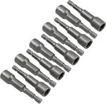 Hordion 10PCS 3/8 Inch Nut Driver Set, Magnetic Extension Socket Drill Bit Holde. Fixed Price $18.21.