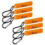 Swozzto 6PCS Orange 10-HOLE Screwdriver Bit Holder With CARABINER,1/4" Hex Dr.... Fixed Price $12.53.