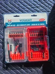 Yosight 35PCS Screwdriver Bits Set S2 Steel Impact Kit Sealed. Fixed Price $29.99.