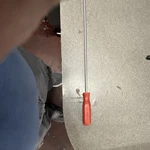 Mac Extra Long Screwdriver Usa 22 Red Handle Steel. Fixed Price $40.00.
