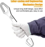 Universal Wrench 8-22MM Self Adjusting Spanner Double Ended Torx Grip Multi Tool. Fixed Price $11.99.