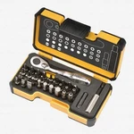 Felo 33 Piece Box Sl,hex,ph,pz,tx Bits Mini Ratchet, Bitholder. Fixed Price $93.58.