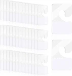Giantree 200 Pcs Clear Self Adhesive Hang Tabs Hooks, Heavy Duty J-hook.... Fixed Price $11.94.