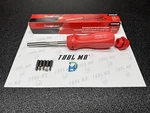 Snap-on Tools Usa New Red Hard Handle Ratcheting Screwdriver SSDMR4B. Fixed Price $199.95.