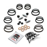 Yamaha FJR1300 Abs 2008 Front Brake Caliper Seal Service Kit Rebuild Set 3P6. Fixed Price $59.51.