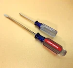New Craftsman 2PC Screwdriver Set: P1 X 3" And 3/16" 6", Phillips Slotted. Fixed Price $12.86.