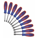 Westward 401L18 Nut Driver Set, 10 Pcs, Hollw Round, Metric. Fixed Price $43.49.