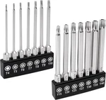 Mulwark 14PC Security Torx Bit Set 3" Long Tamper Proof Star Variety Pack. Fixed Price $27.35.