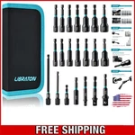 Professional 21-PIECE Magnetic Nut Driver And Impact Adapter Set Quality Tools. Fixed Price $53.99.