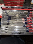 Sears Craftsman Usa Nos Huge 24PC Screwdriver Set 47155 Rare Flat Phillips Torx. Fixed Price $250.00.