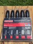 Sears Craftsman 5PC Wood Chisel Set 1/2 3/4 1" 1-1/4" Usa 36859 Metalcap Euc. Fixed Price $64.99.