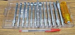 Euc Mint Usa 99PS-50 Xcelite Tools 13 Pc. Screwdriver Nutdriver Set Hard Case. Fixed Price $59.76.