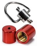 (2) 1/4" Red Refrigerant Locking Caps (1) Universal Multikey Tool. Fixed Price $26.99.