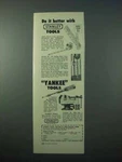 1953 Stanley Tools Ad - Folding Rule, Bit Gauge. Fixed Price $19.99.