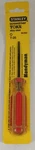 Stanley Screwdriver Torx Alloy Steel T-20 T20 64-553 Handyman Made Usa 1986 New. Fixed Price $14.99.