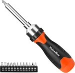 Valuemax 13-IN-1 Multibit Ratcheting Screwdriver Set Slotted/philips/torx/square. Fixed Price $16.99.