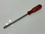 Mac Tools Usa PKR8A 11" Long Red Hard Handle Flat Slotted Screwdriver. Fixed Price $17.99.