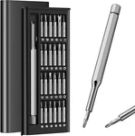 25 1 Mini Precision Screwdriver Set, Dlnope Professional Magnetic Tiny Repair. Fixed Price $13.97.