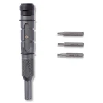 Knafs - Driver Whiha Bits Set T6, T8, And T10 Torx, Gray. Fixed Price $42.99.