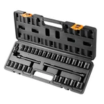 Impact Sockets Set 29PCS 6-POINT 3/8IN Drive Bit Ratchet Tool Kit Case. Fixed Price $48.99.