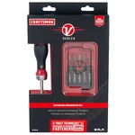 Craftsman V-series 18 Piece Ratcheting Screwdriver Set Assorted Bits CMHT68143V. Fixed Price $37.95.