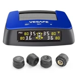 Vesafe Tire Pressure Monitoring System Tpms Solar Panel Powered Alert 4-SENSORS. Fixed Price $199.99.