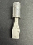 Snap On Tools SW40 1/2" Flat Blade Straight Tip Screwdriver Socket. Fixed Price $19.99.
