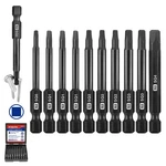 Workpro 10PCS Square Bit Set, Cnc Machined S2 Steel Pocket Size,. Fixed Price $11.94.