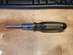 Blackhawk Tools Clear Ratcheting Screwdriver Bit Holder 9" Long Usa. Fixed Price $24.00.
