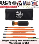 Klein Tools 32288 8-IN-1 Insulated Interchangeable Screwdriver Set 7 Piece. Fixed Price $44.50.