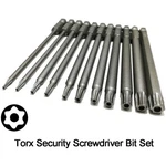 11-PIECE Long Torx Security Screwdriver Bit Set. Fixed Price $27.99.