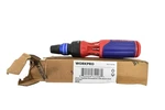 Workpro 12-IN-1 Ratchet Screwdriver Blue Quick-release Bit Holder W021483AE. Fixed Price $15.99.