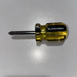 #2 Phillips 1.5" Stubby Screwdriver, Blackhawk ST-1140. Fixed Price $9.00.