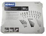 Kobalt 50 Pc. Drill & Driver Bit Set W/ Magnetic Holder #1073887. Fixed Price $24.99.